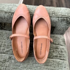 Lucky Brand Calba Mary Jane Flats - Leather